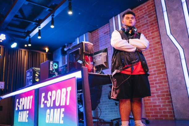 Gamer News at esports event.