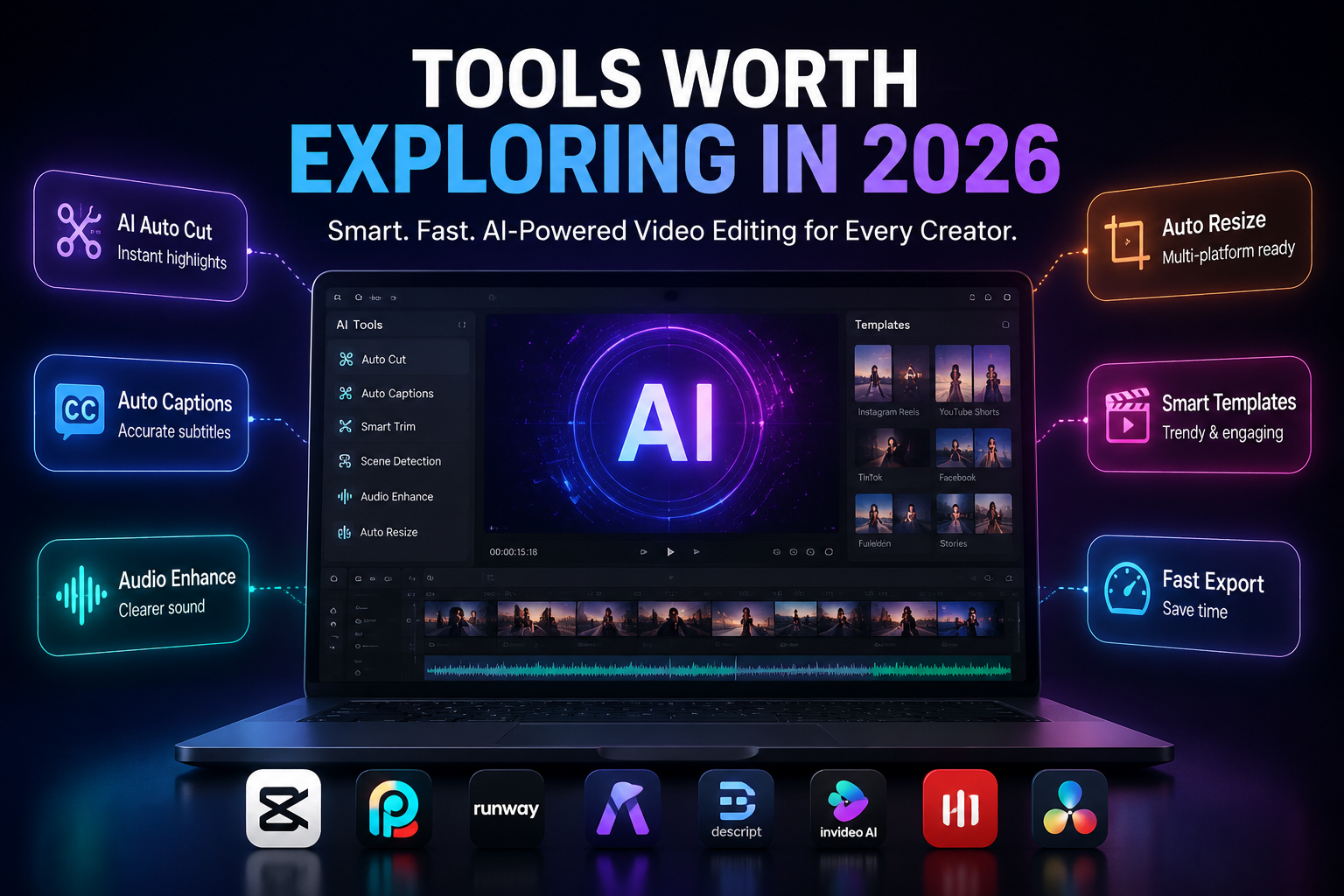 top ai-driven social media video editing solutions