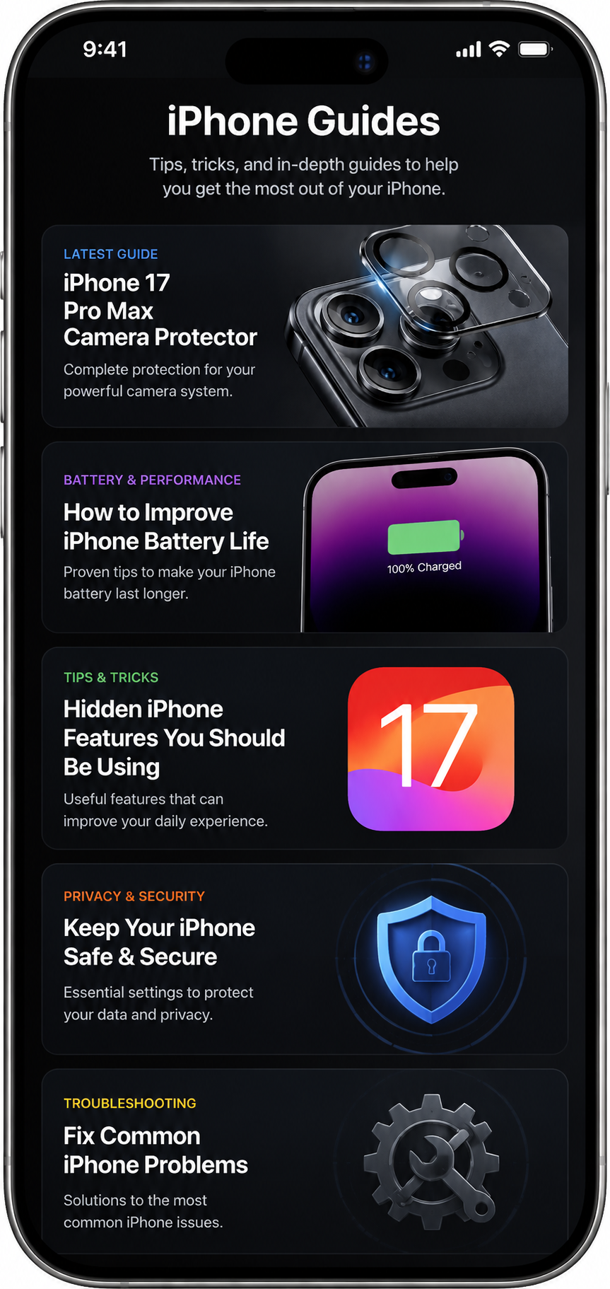 iPhone 17 Pro Max Camera Protector