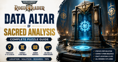 Data Altar of Sacred Analysis Guide for Rogue Trader