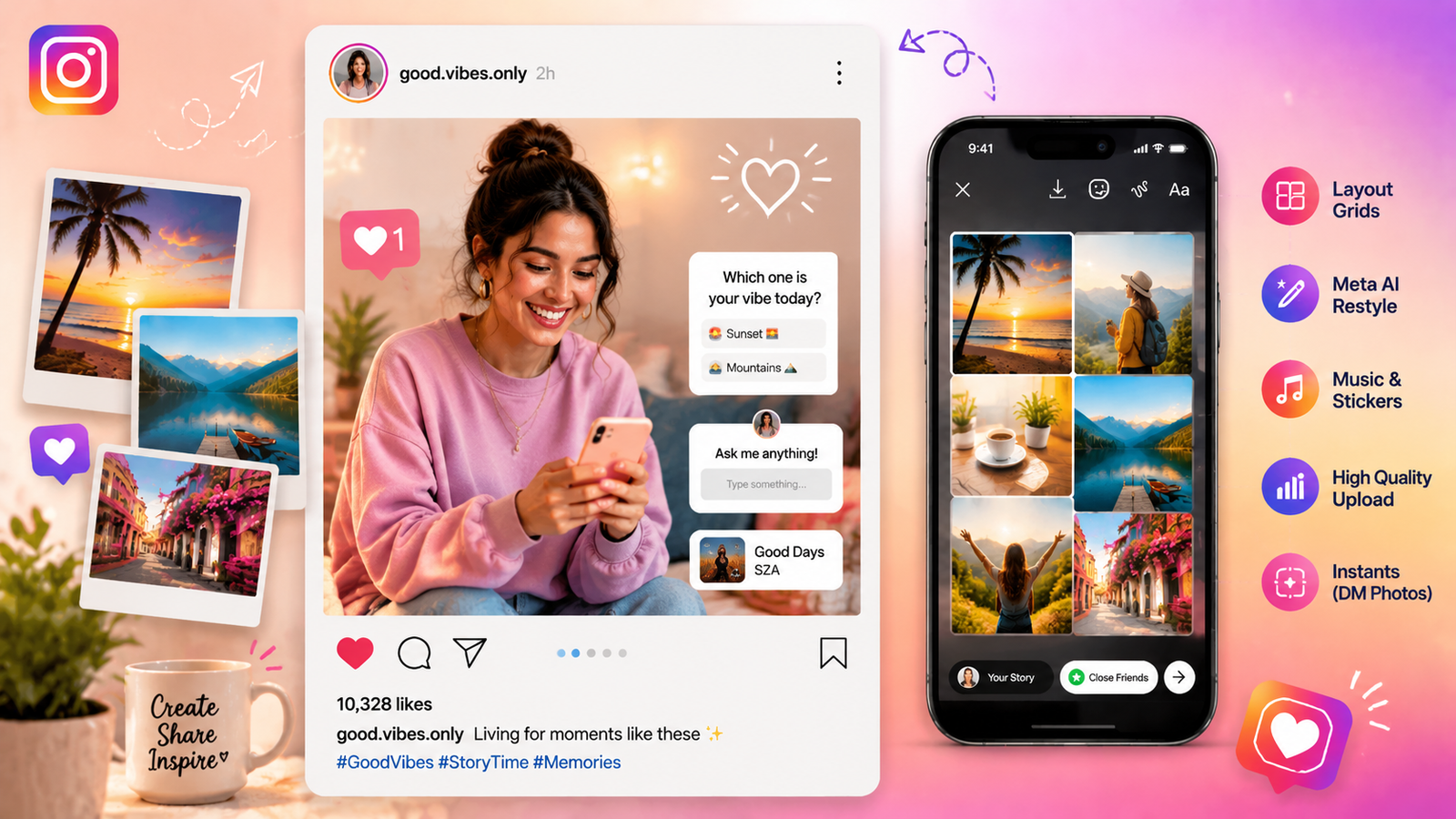 How to Add Pictures in Instagram Story
