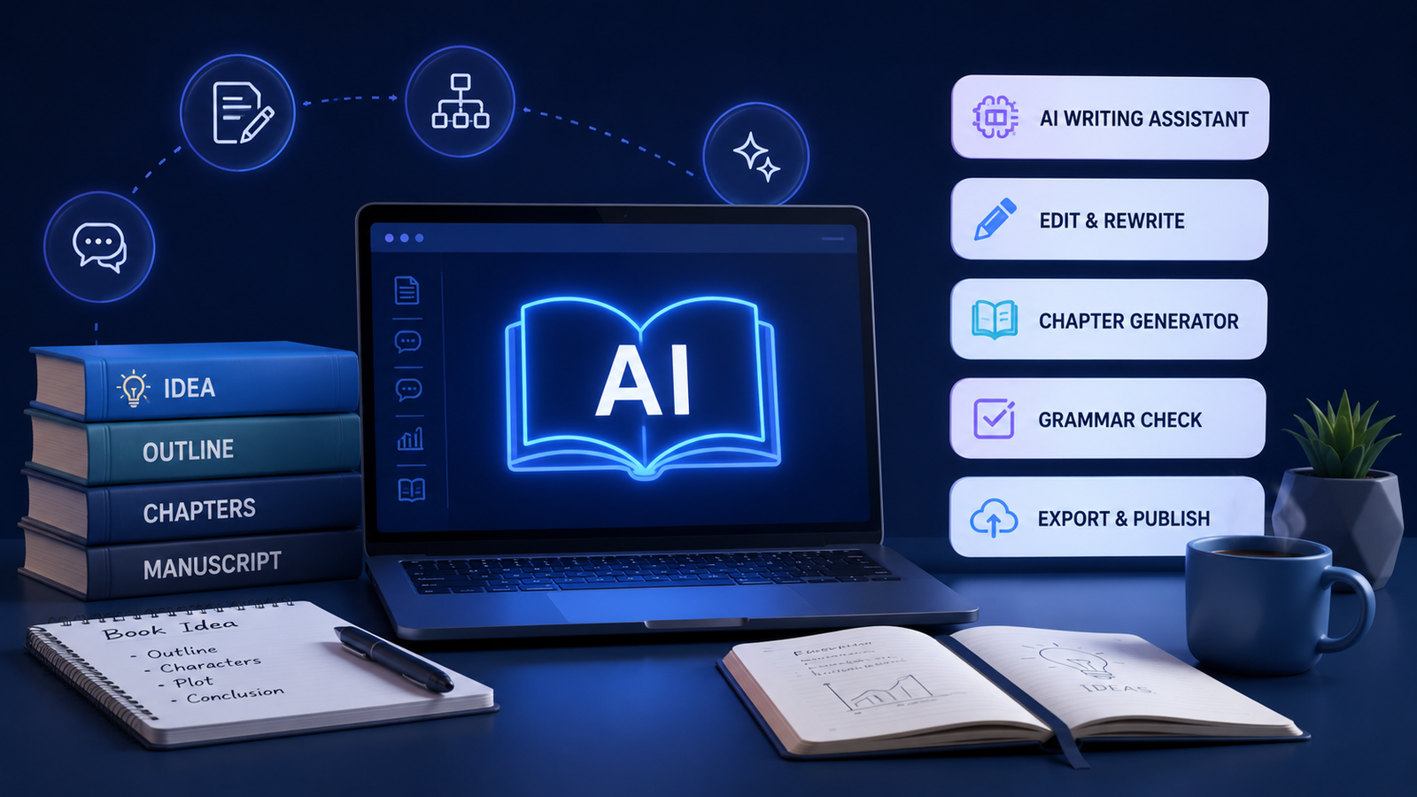 Free AI Book Writer Generator