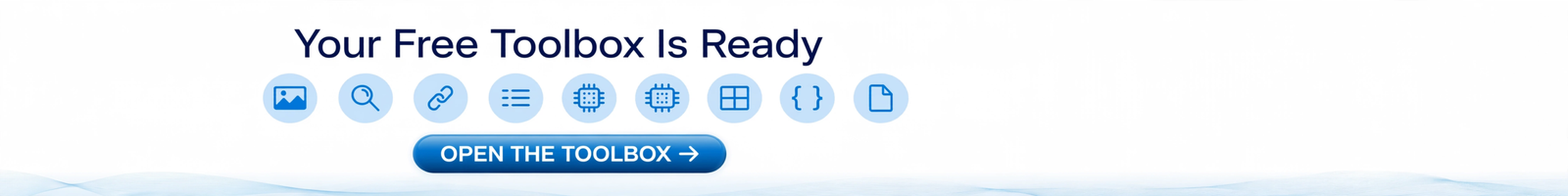 Your Free Toolbox Is Ready