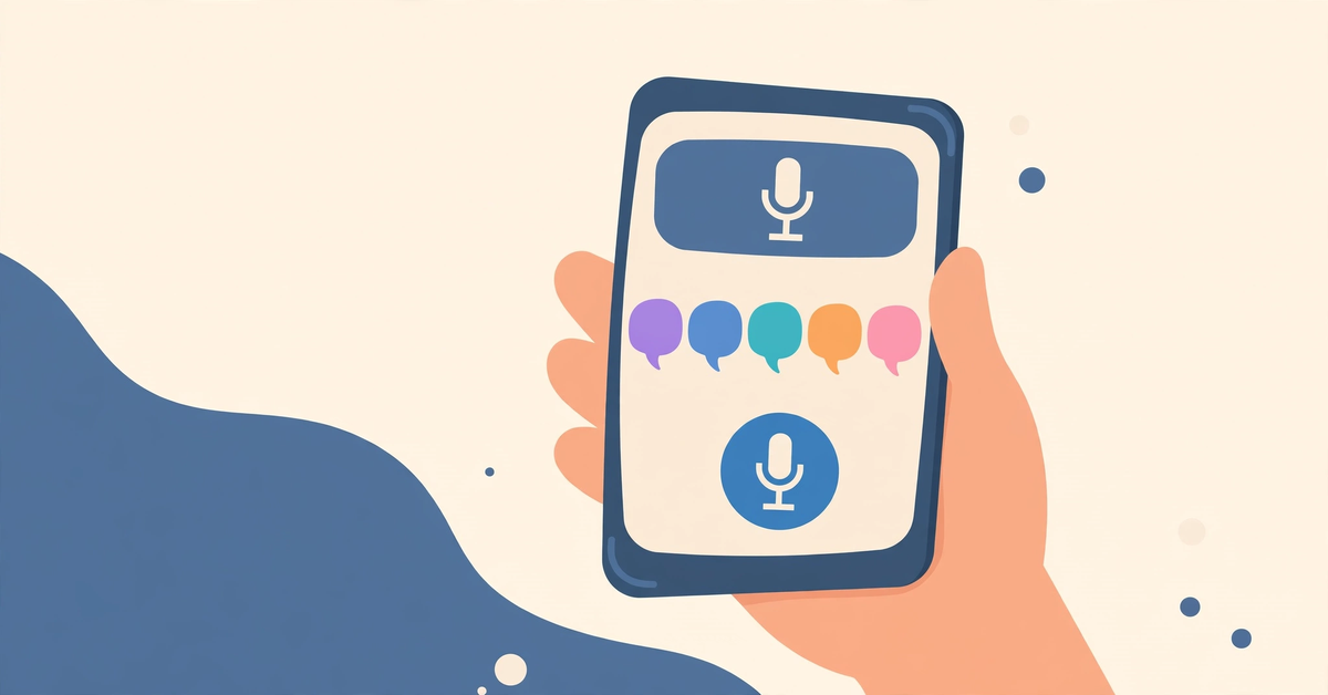 ChatGPT voice settings with different voice options on a phone