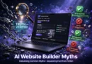 AI Website Builder Myths - separating fact from fiction