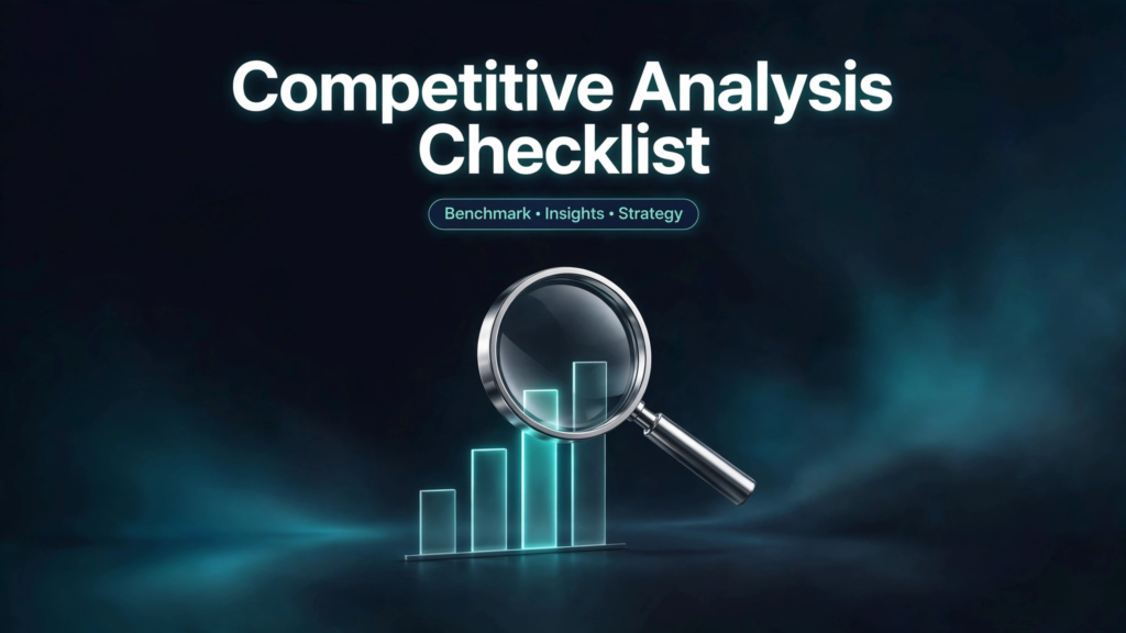 Competitive analysis checklist