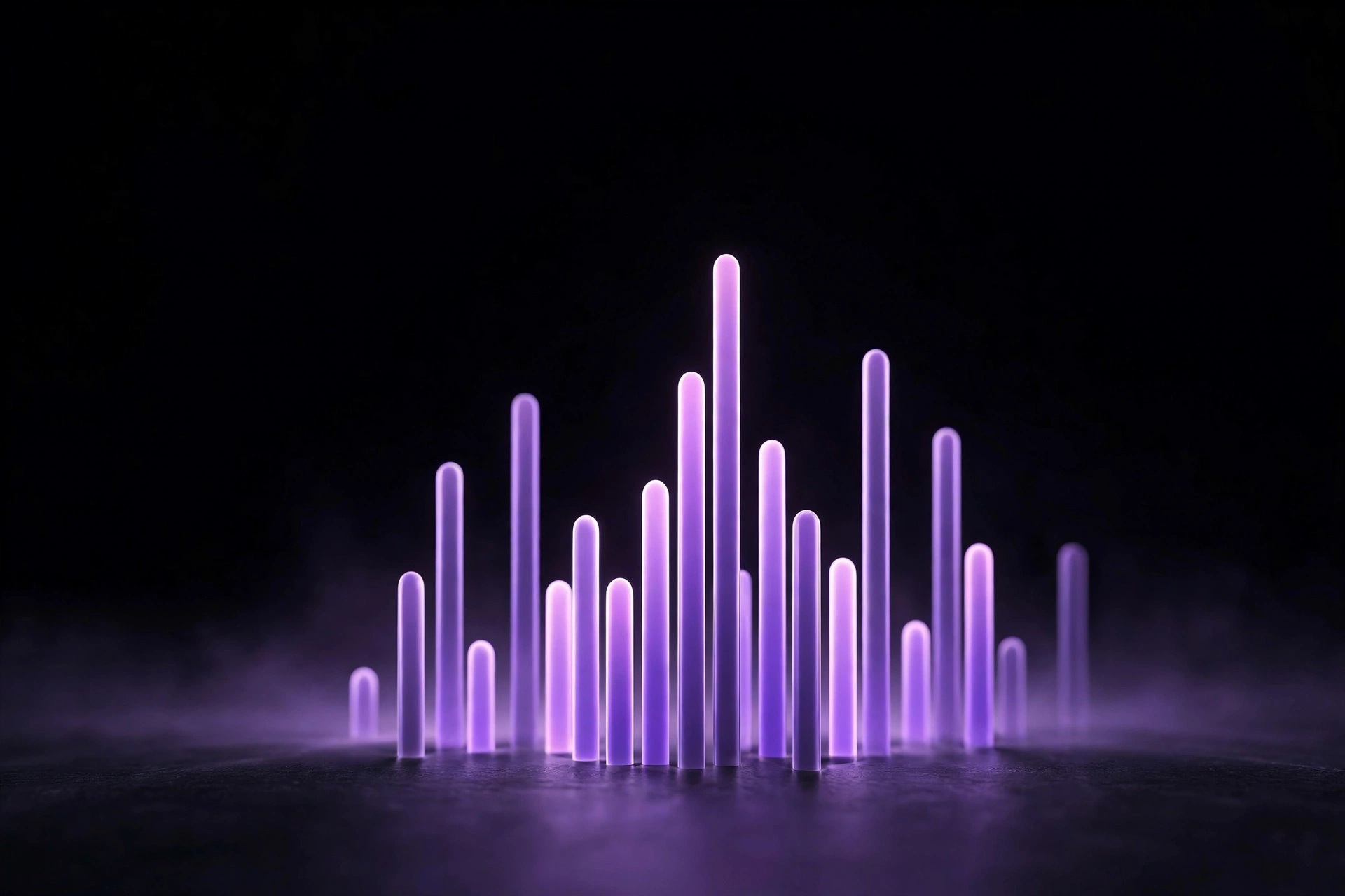 Podcast audio waveform generated by AI